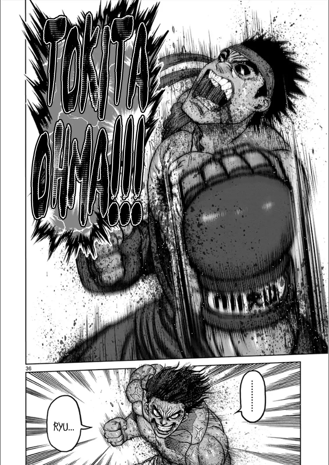 Kengan Asura Chapter 81.5 page 35 - Chapter 81.5: Extra: Showdown (Part 2)
