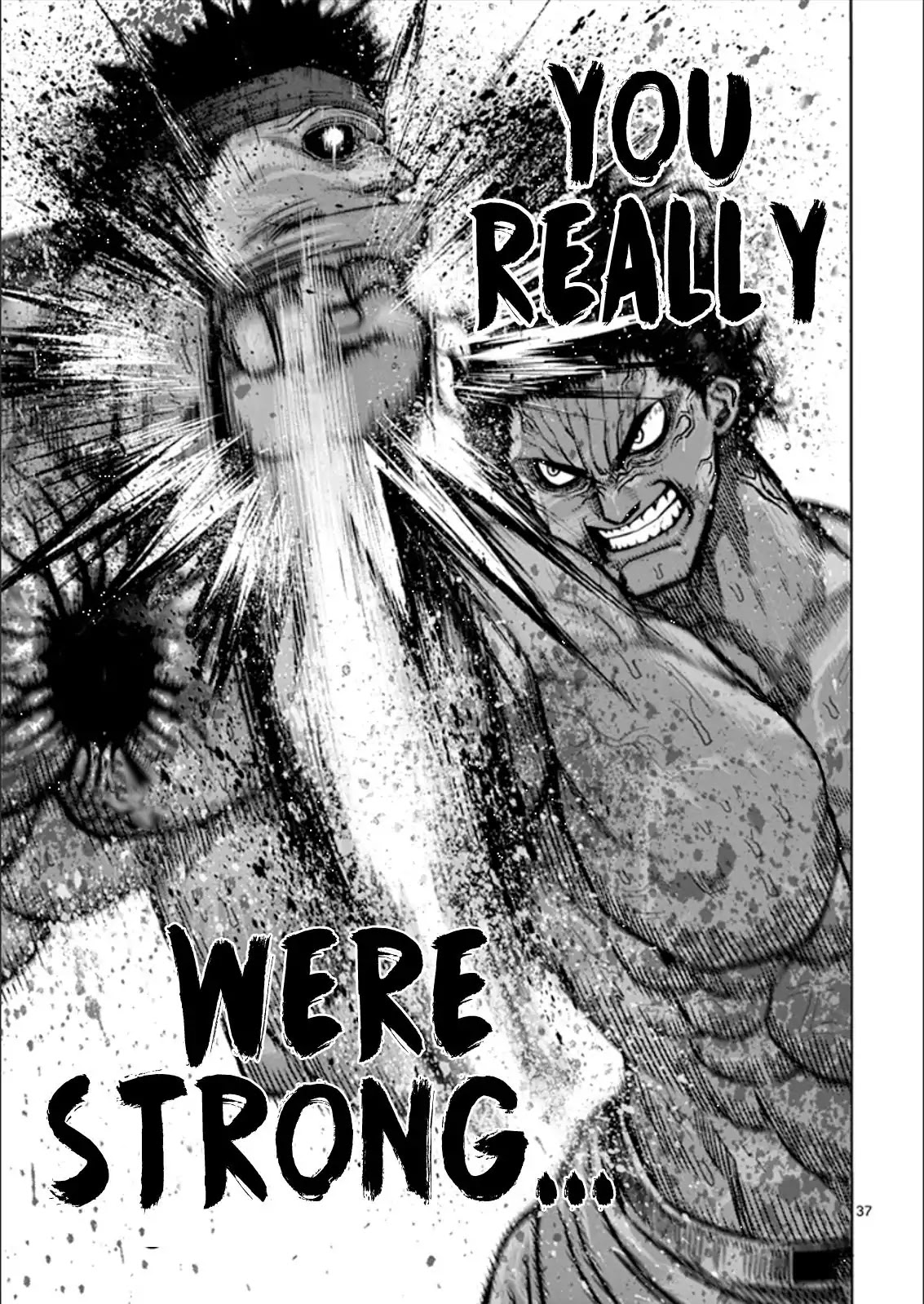 Kengan Asura Chapter 81.5 page 36 - Chapter 81.5: Extra: Showdown (Part 2)