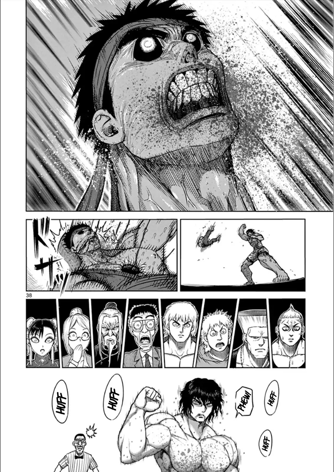 Kengan Asura Chapter 81.5 page 37 - Chapter 81.5: Extra: Showdown (Part 2)