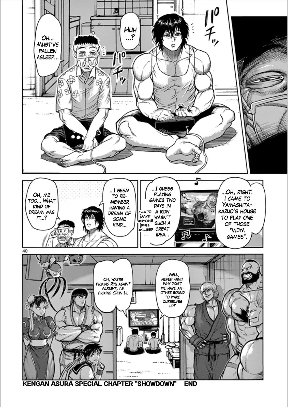 Kengan Asura Chapter 81.5 page 39 - Chapter 81.5: Extra: Showdown (Part 2)
