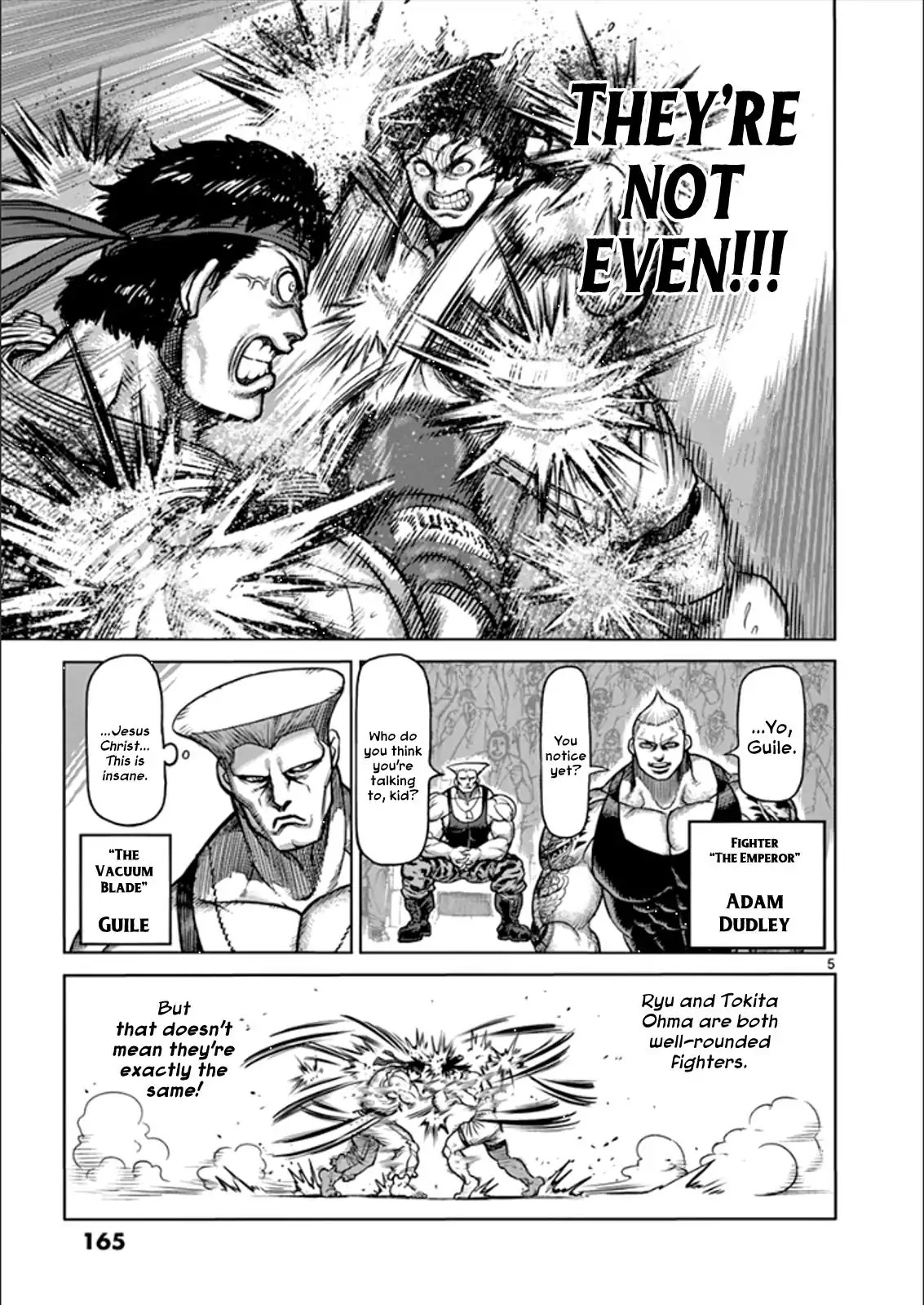 Kengan Asura Chapter 81.5 page 5 - Chapter 81.5: Extra: Showdown (Part 2)