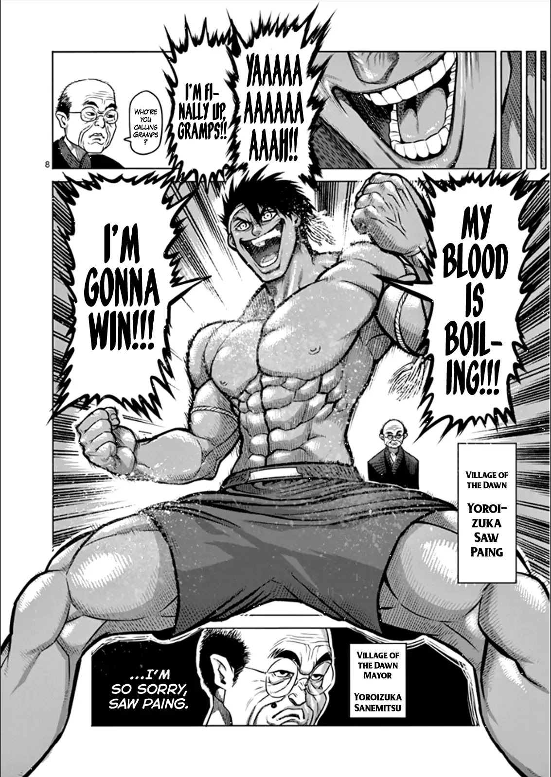 Kengan Asura Chapter 81 page 8 - Chapter 81: Dreaming