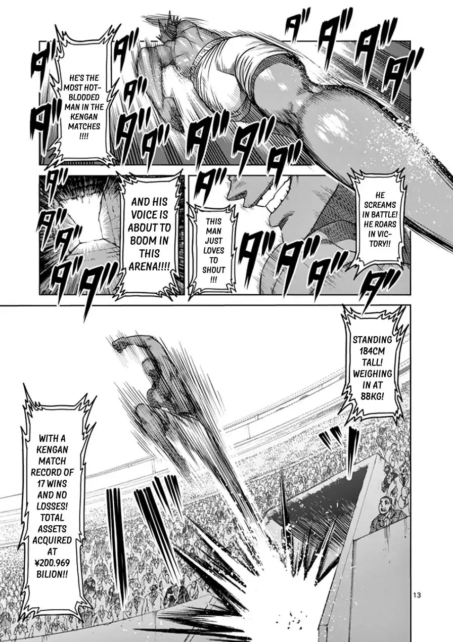 Kengan Asura Chapter 83 page 13 - Chapter 83: Bleeding