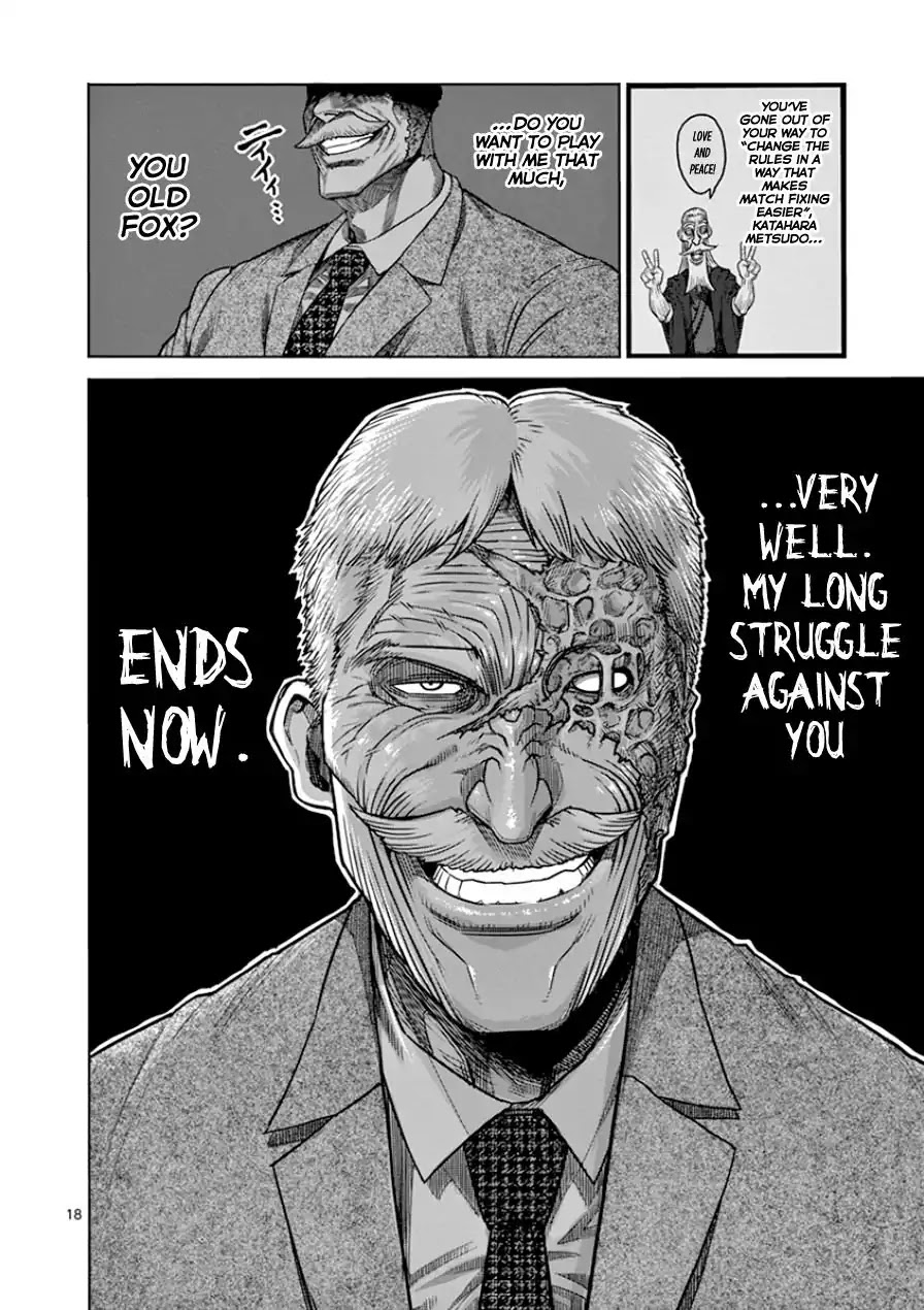 Kengan Asura Chapter 83 page 18 - Chapter 83: Bleeding