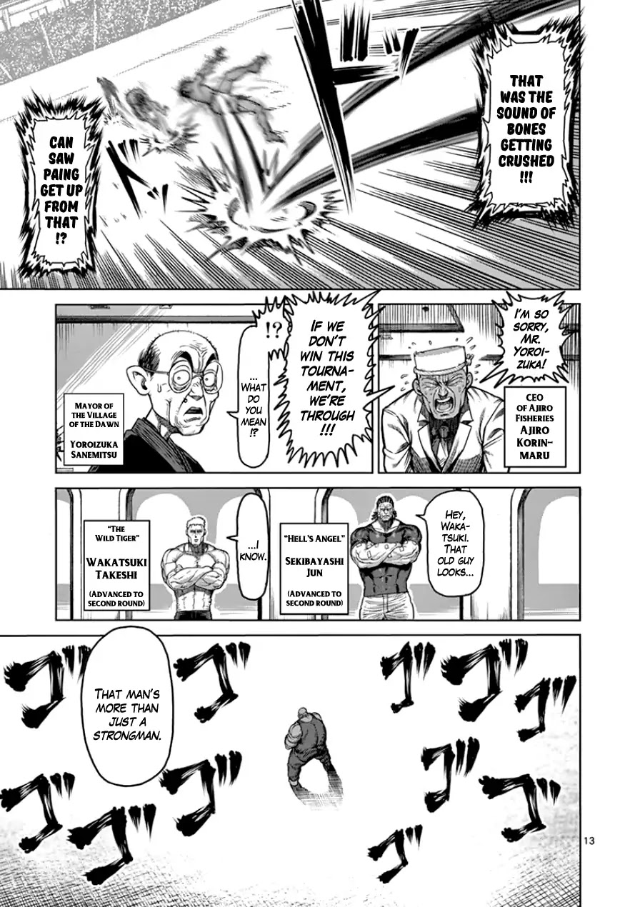 Kengan Asura Chapter 85 page 13 - Chapter 85: Bareknuckle