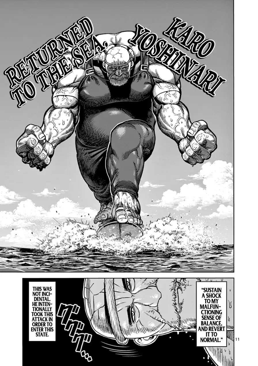Kengan Asura Chapter 86 page 11 - Chapter 86: Landsick