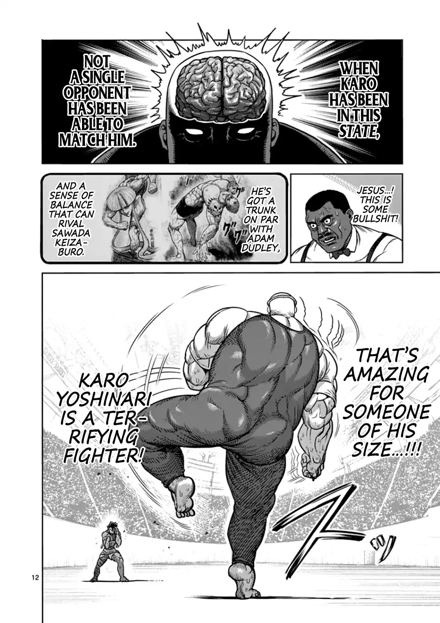 Kengan Asura Chapter 86 page 12 - Chapter 86: Landsick