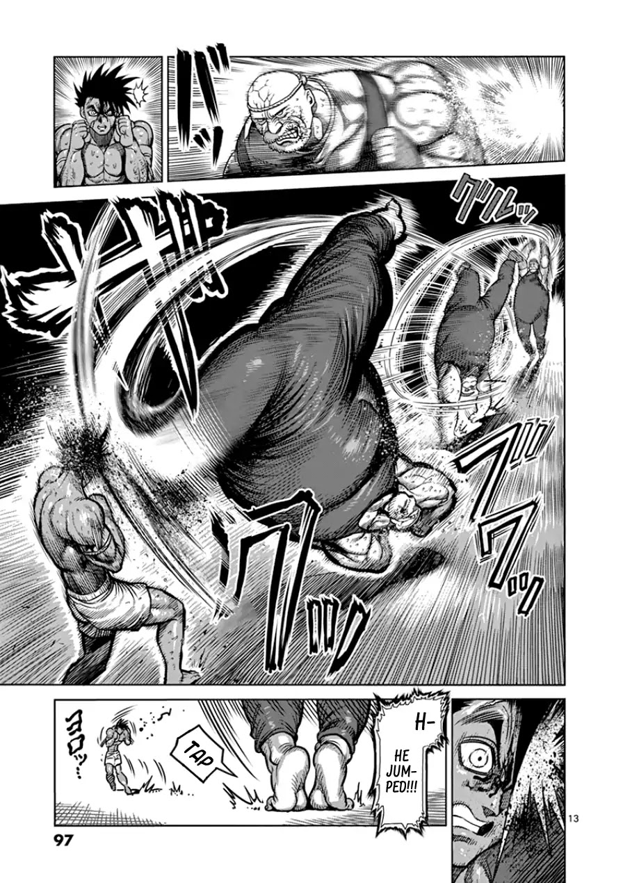 Kengan Asura Chapter 86 page 13 - Chapter 86: Landsick
