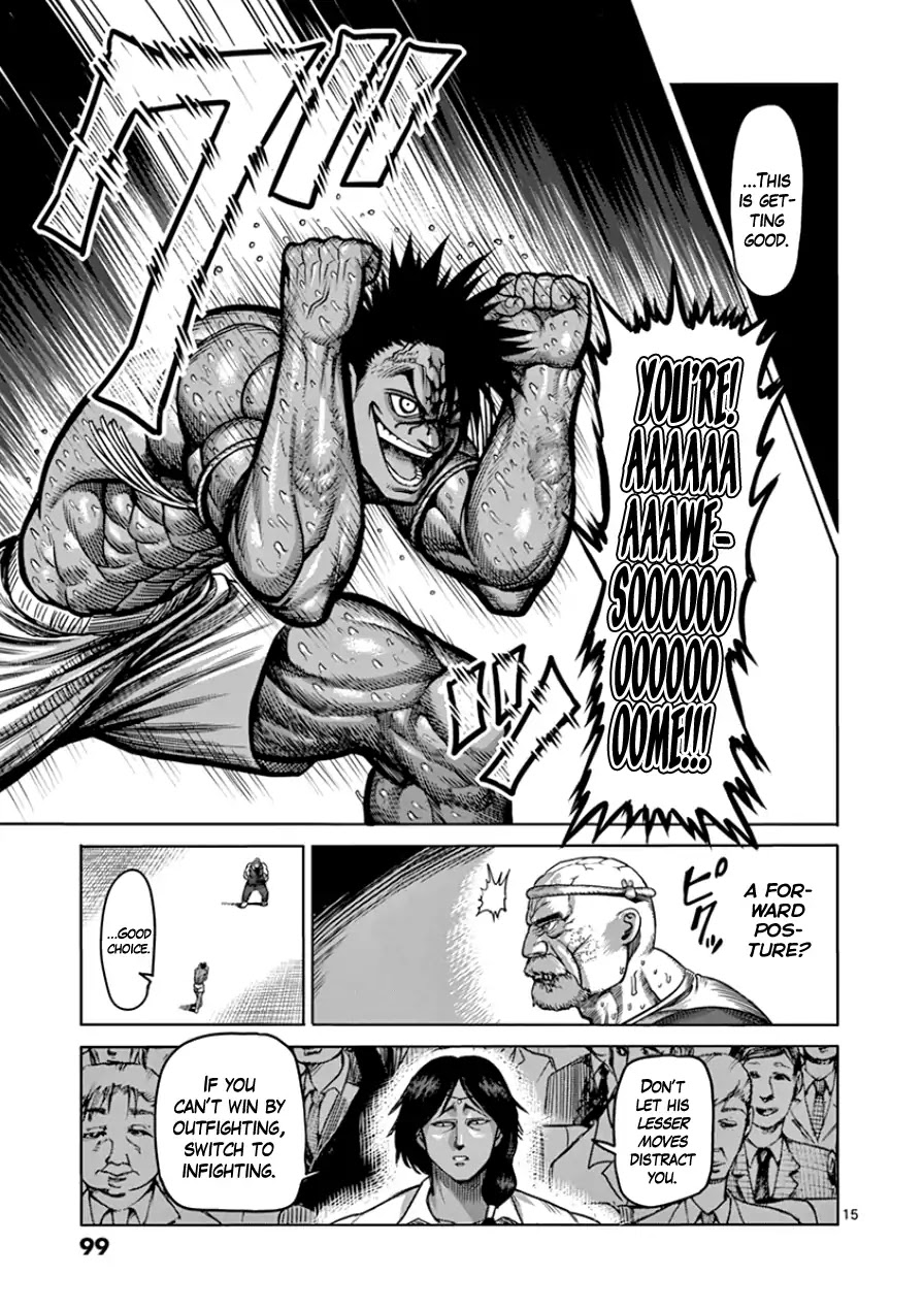 Kengan Asura Chapter 86 page 15 - Chapter 86: Landsick