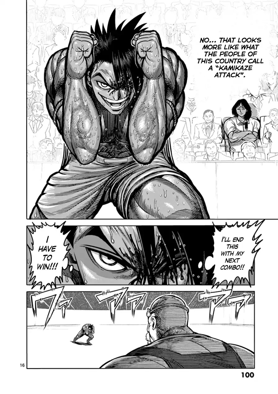 Kengan Asura Chapter 86 page 16 - Chapter 86: Landsick