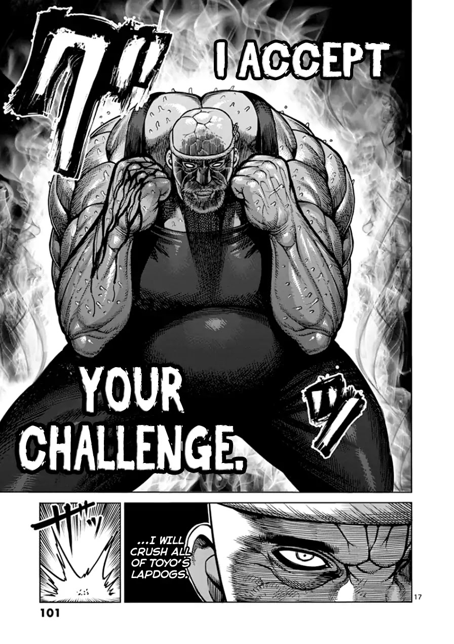 Kengan Asura Chapter 86 page 17 - Chapter 86: Landsick