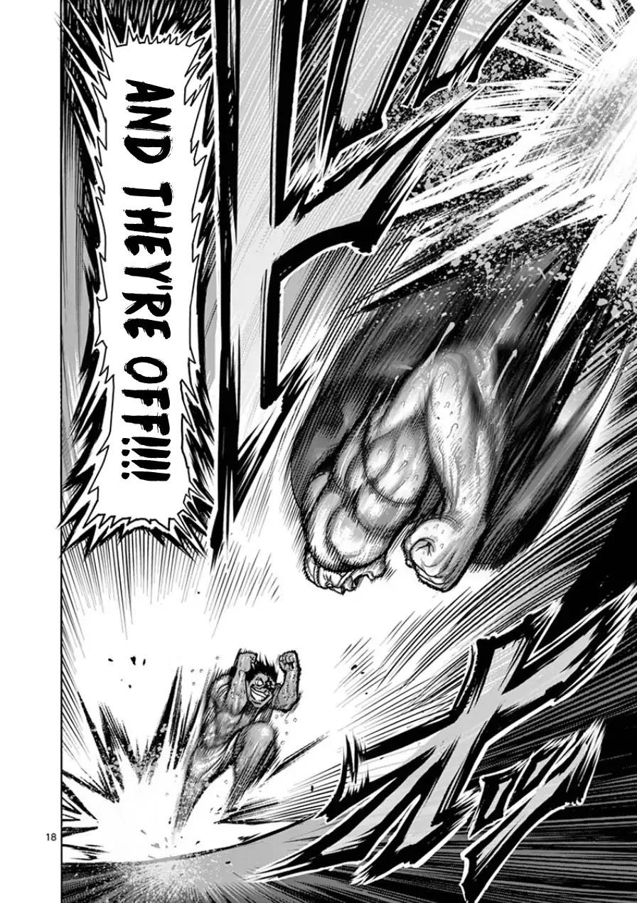 Kengan Asura Chapter 86 page 18 - Chapter 86: Landsick