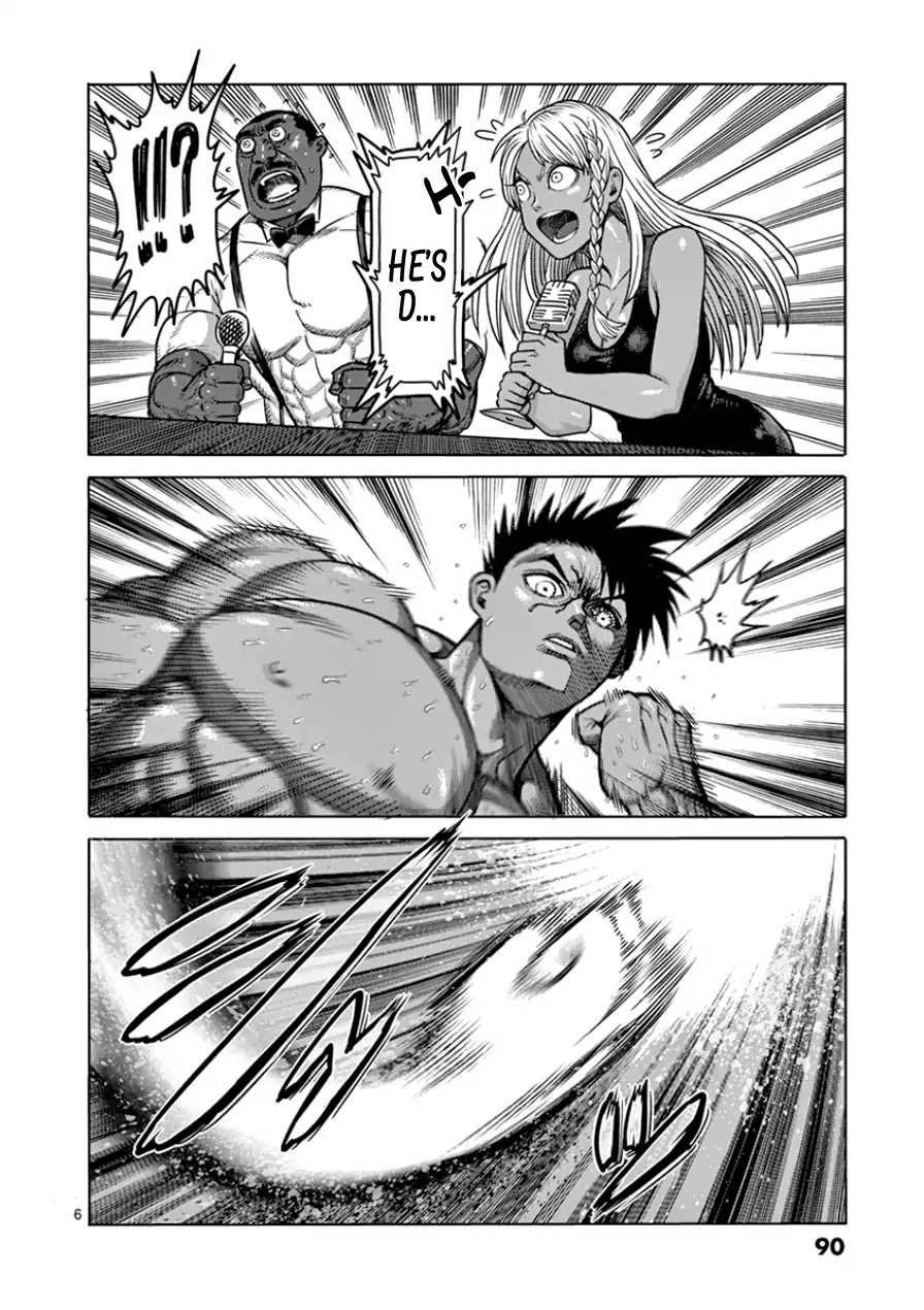 Kengan Asura Chapter 86 page 6 - Chapter 86: Landsick