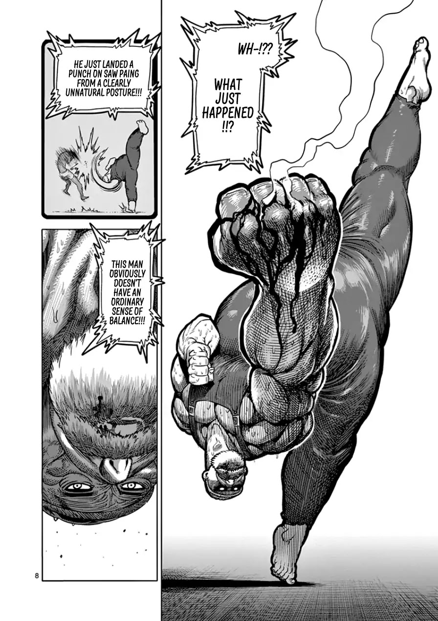 Kengan Asura Chapter 86 page 8 - Chapter 86: Landsick