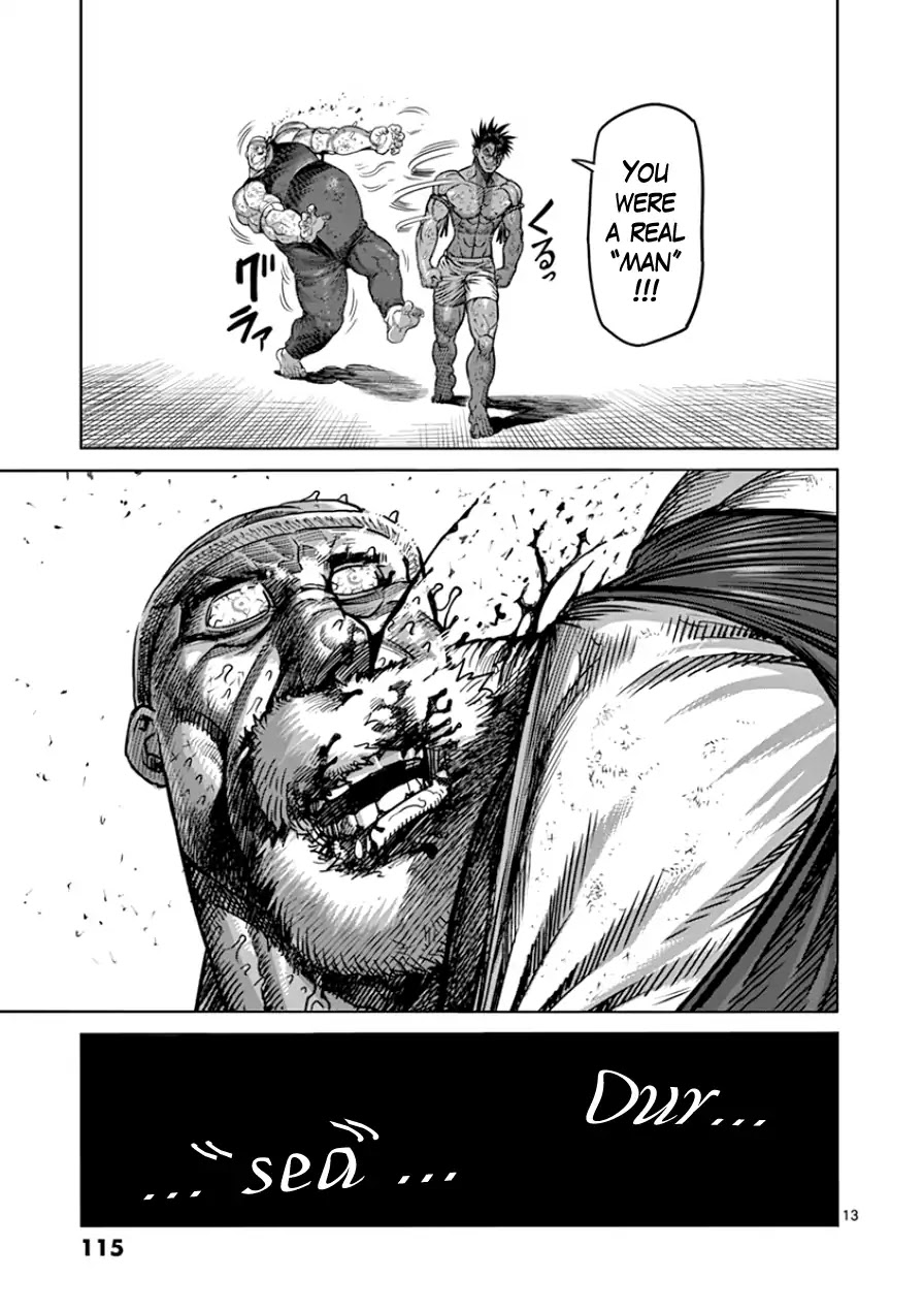 Kengan Asura Chapter 87 page 13 - Chapter 87: Victory