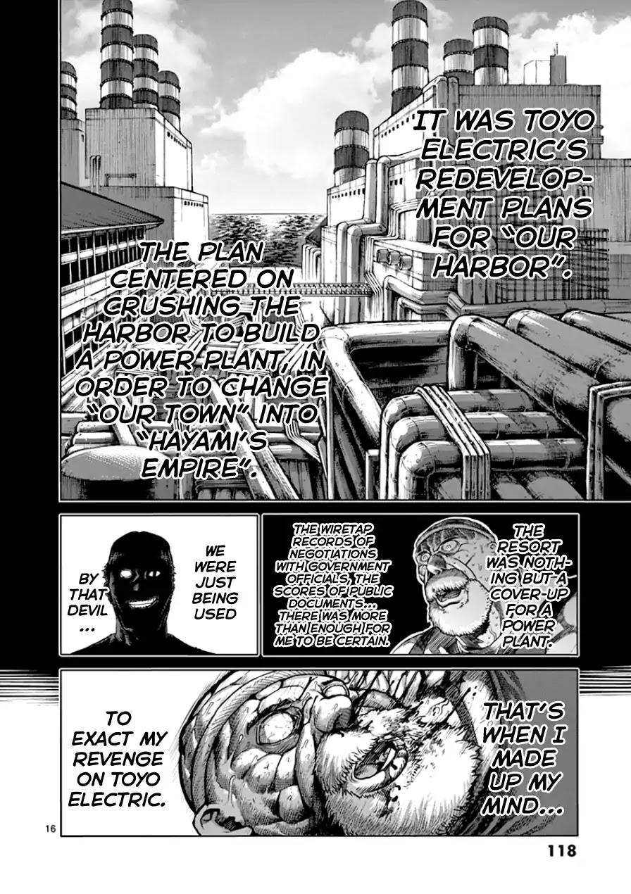 Kengan Asura Chapter 87 page 16 - Chapter 87: Victory