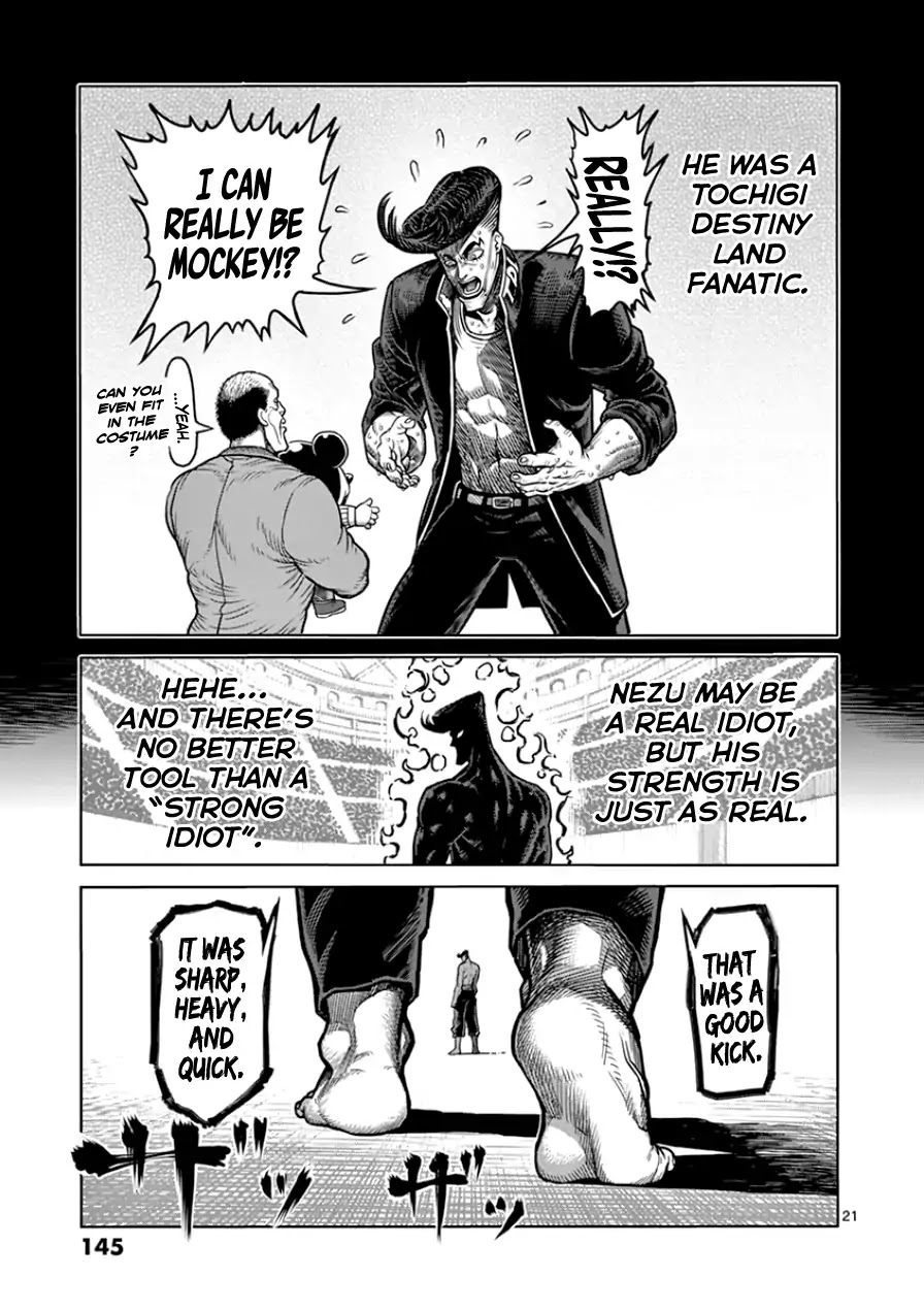 Kengan Asura Chapter 88 page 21 - Chapter 88: Dreamer