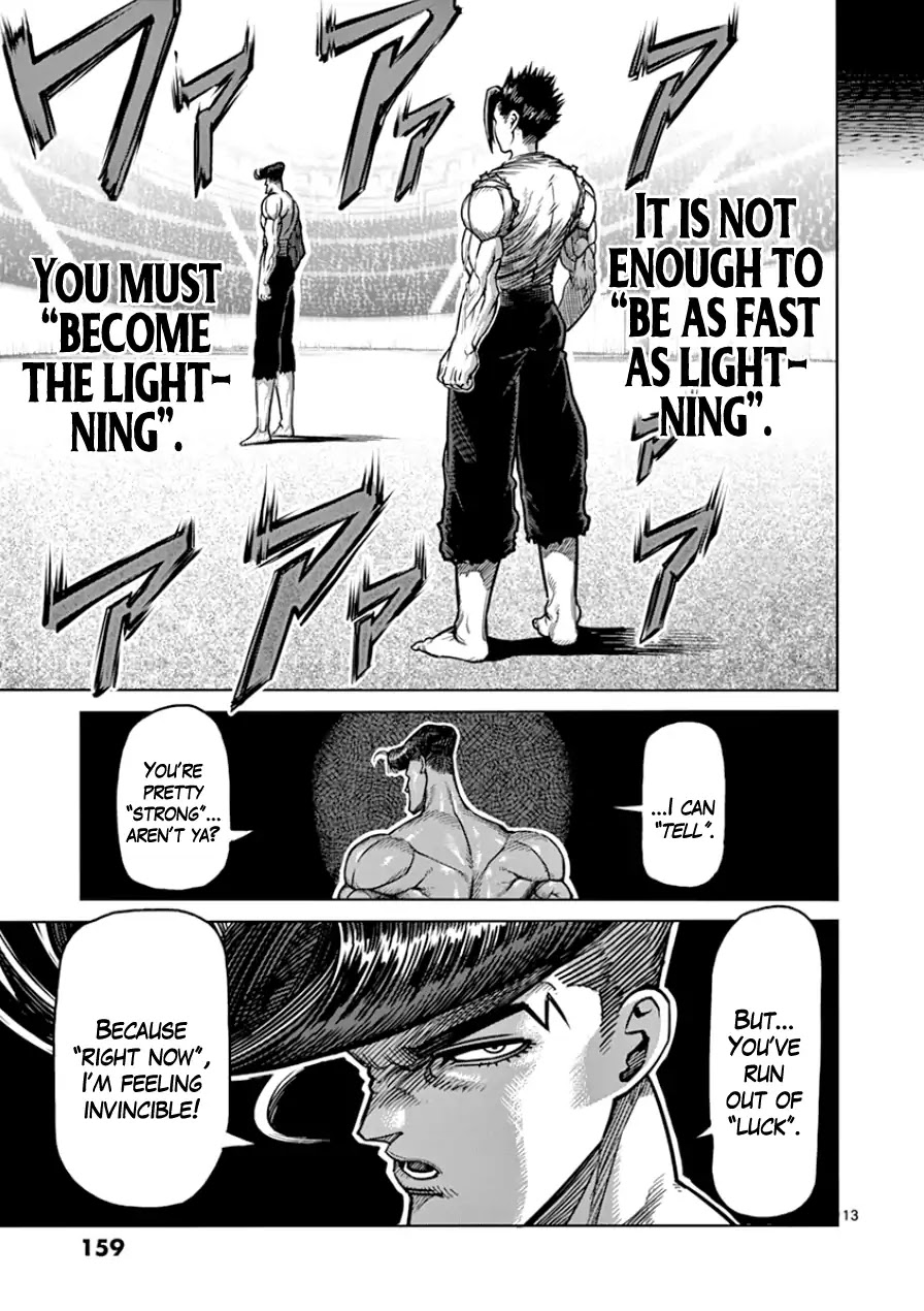 Kengan Asura Chapter 89 page 13 - Chapter 89: Lightning
