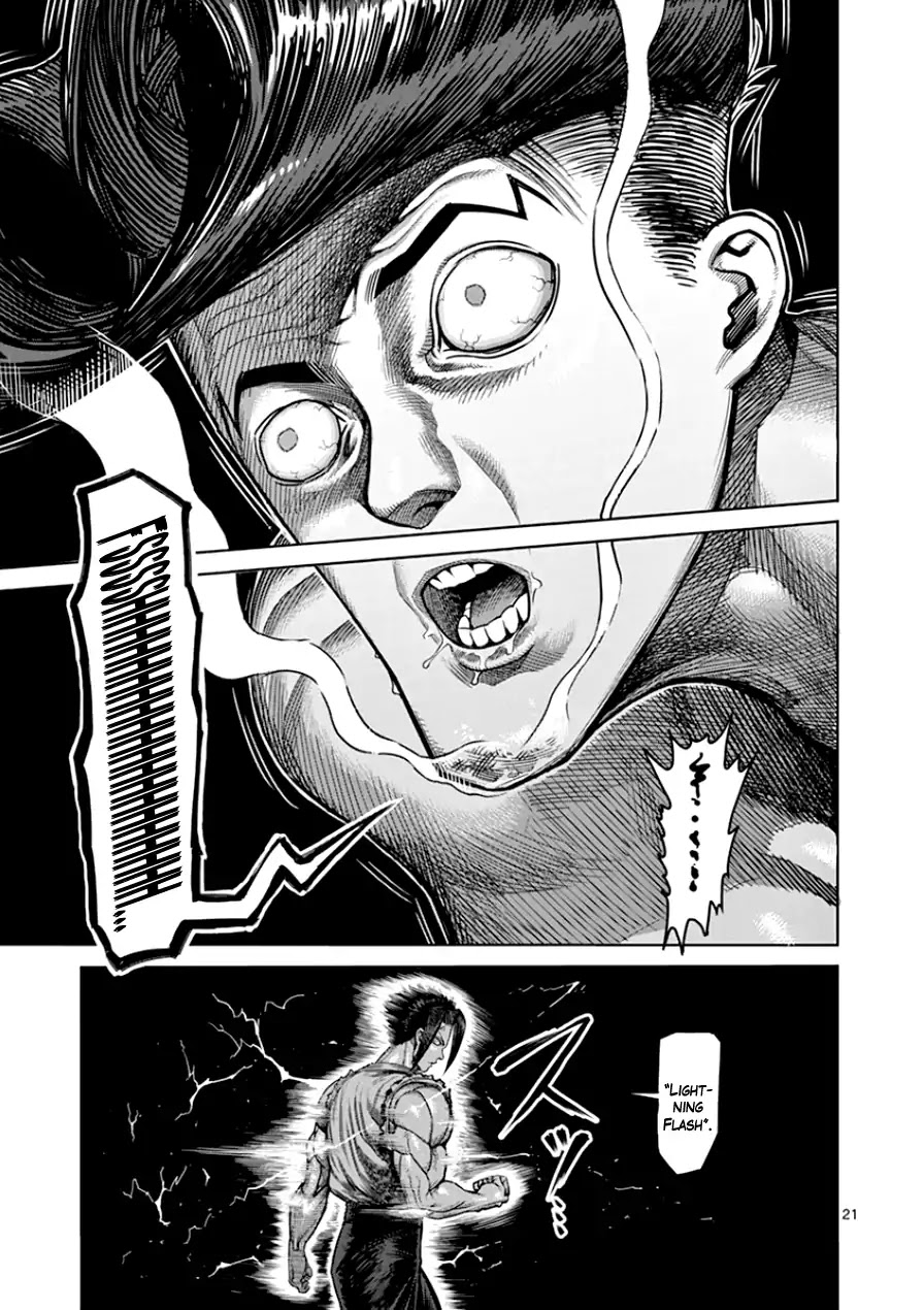 Kengan Asura Chapter 89 page 21 - Chapter 89: Lightning