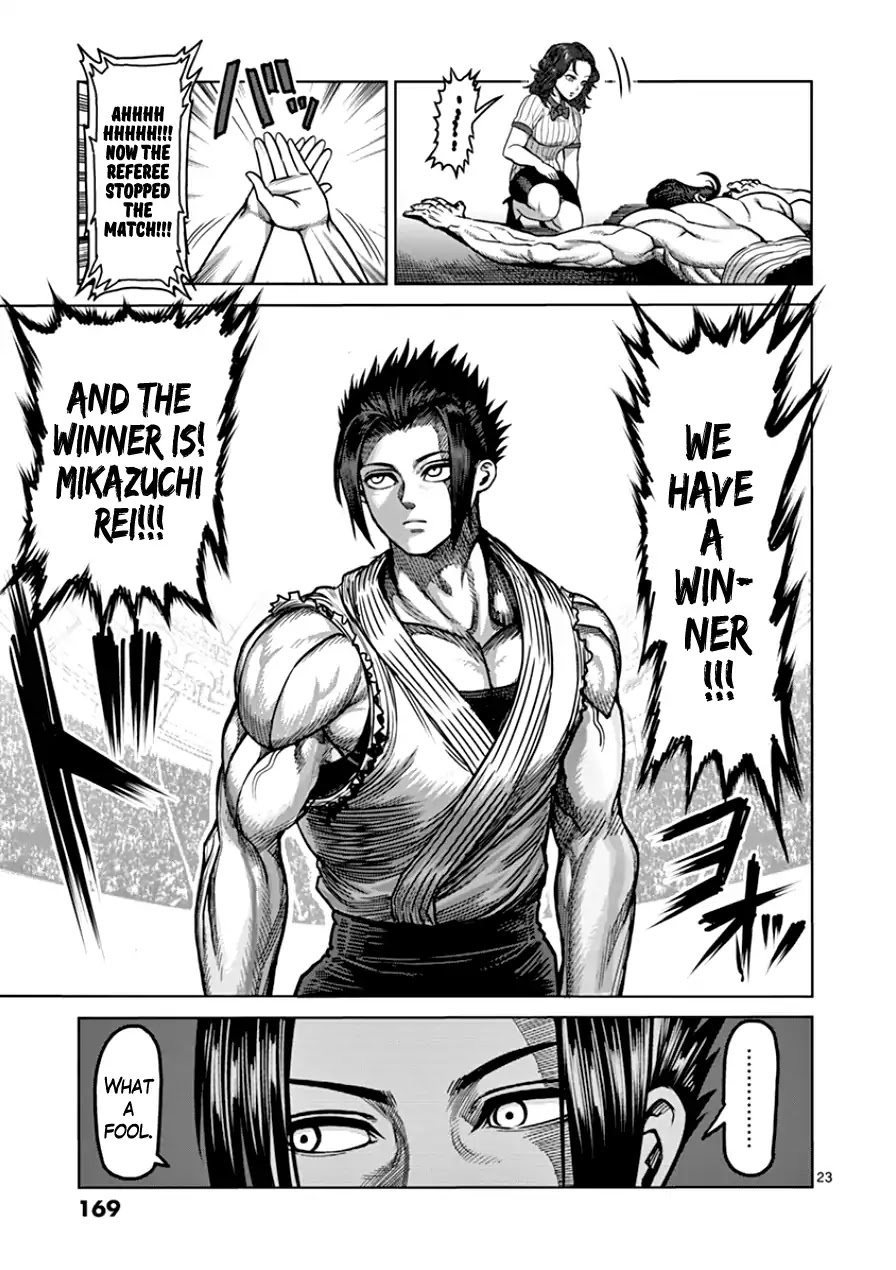 Kengan Asura Chapter 89 page 23 - Chapter 89: Lightning