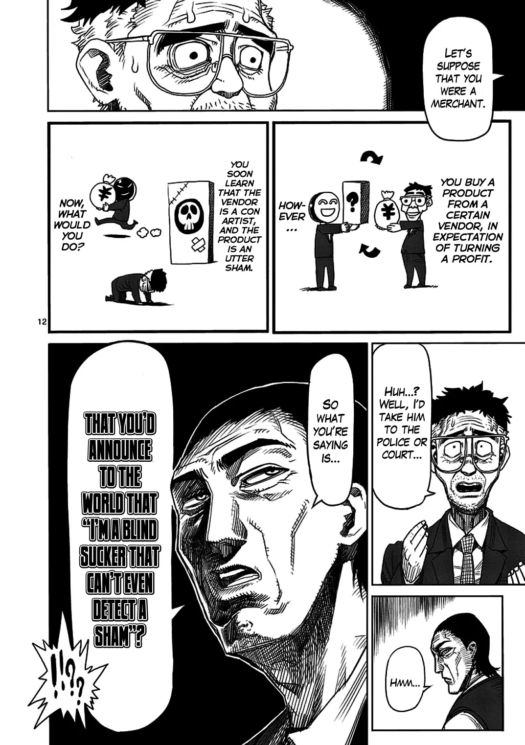 Kengan Asura Chapter 9 page 12 - Chapter 9: Crook