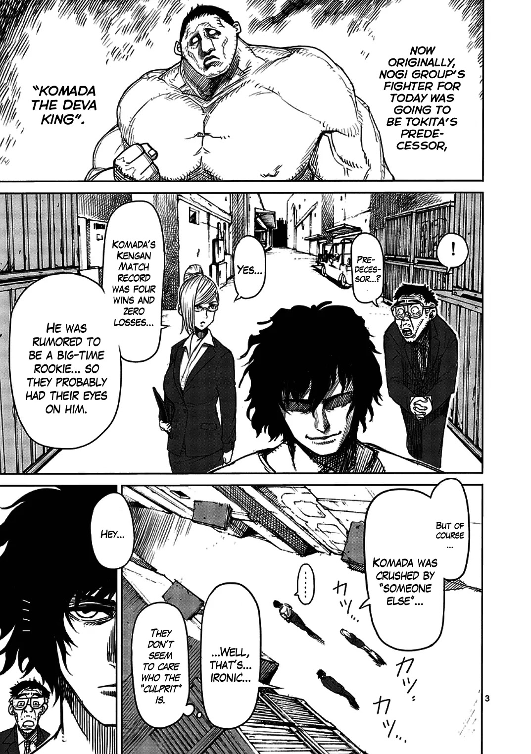 Kengan Asura Chapter 9 page 3 - Chapter 9: Crook