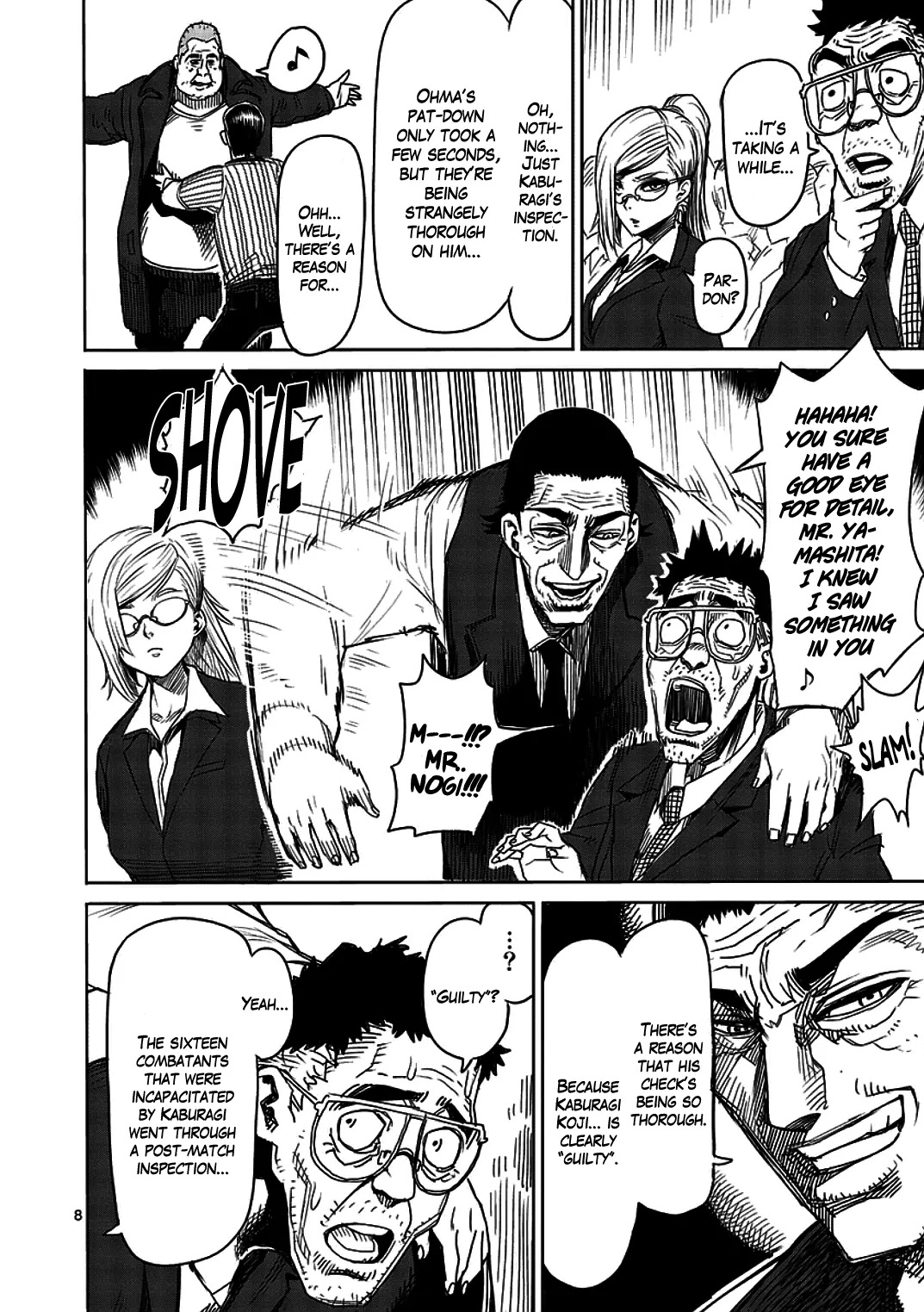 Kengan Asura Chapter 9 page 8 - Chapter 9: Crook
