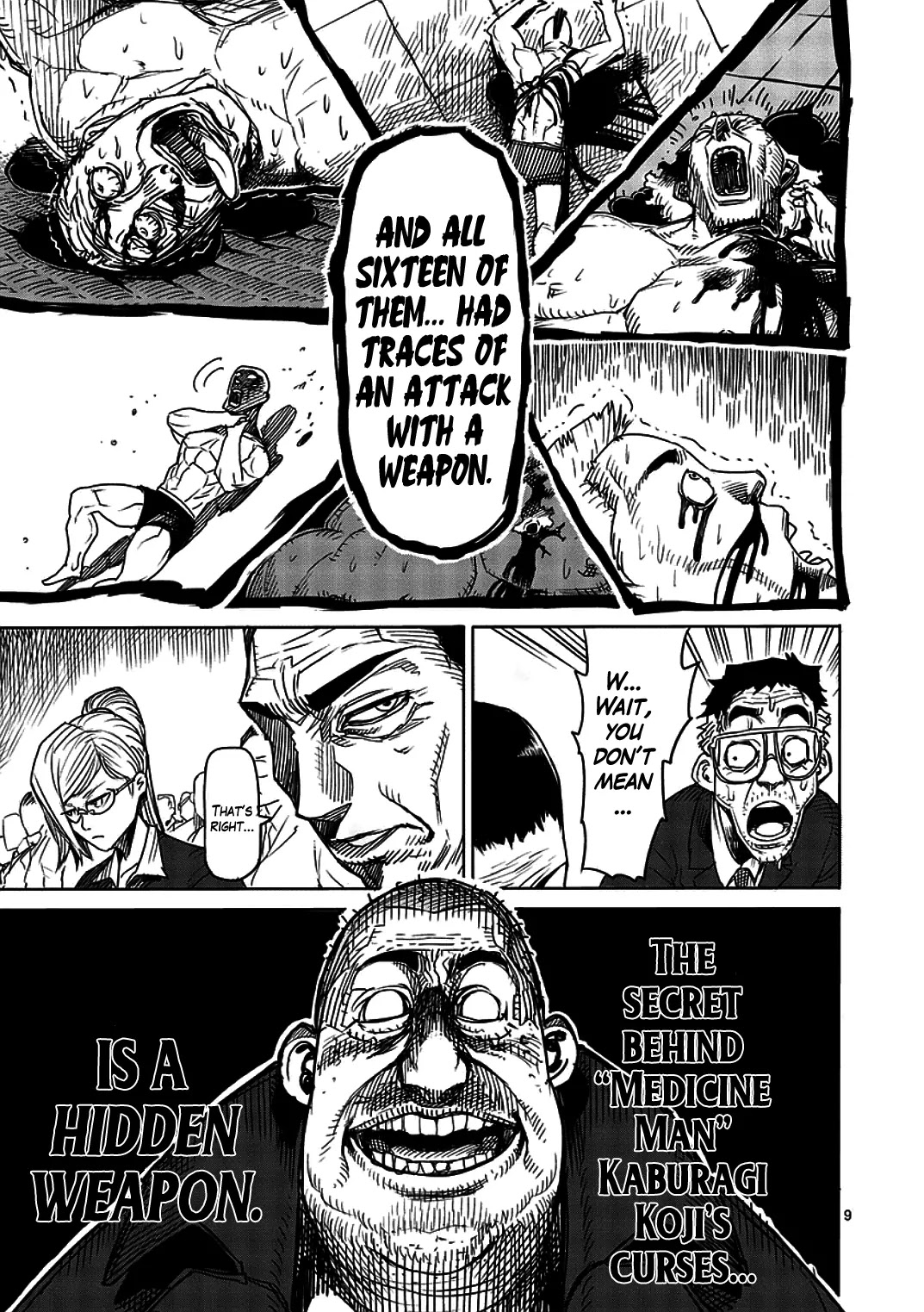 Kengan Asura Chapter 9 page 9 - Chapter 9: Crook