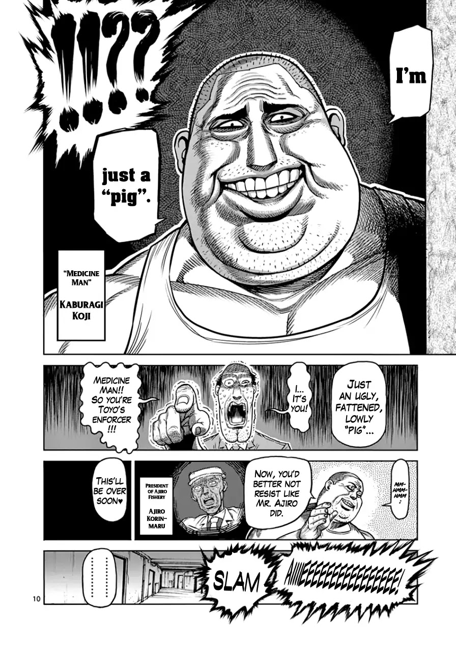Kengan Asura Chapter 90 page 10 - Chapter 90: Attack
