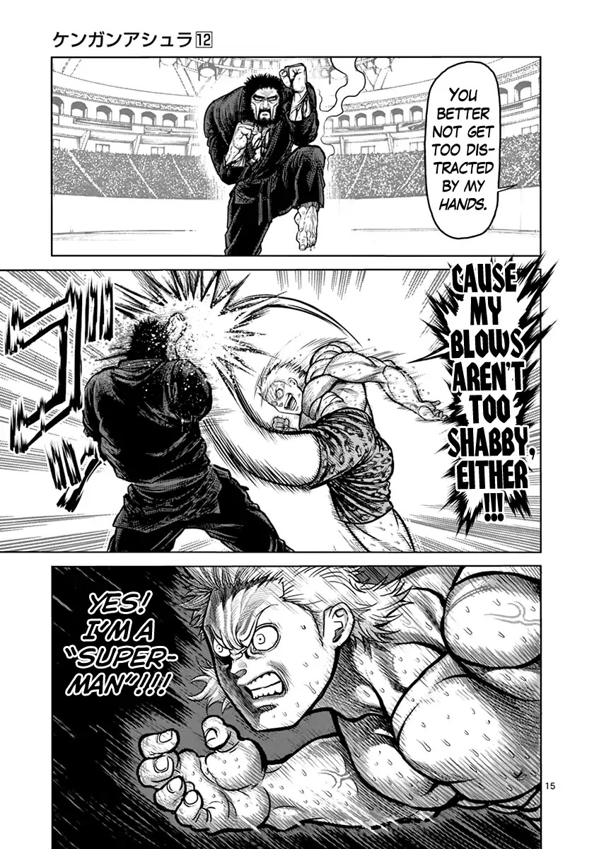 Kengan Asura Chapter 93 page 15 - Chapter 93: Weakling
