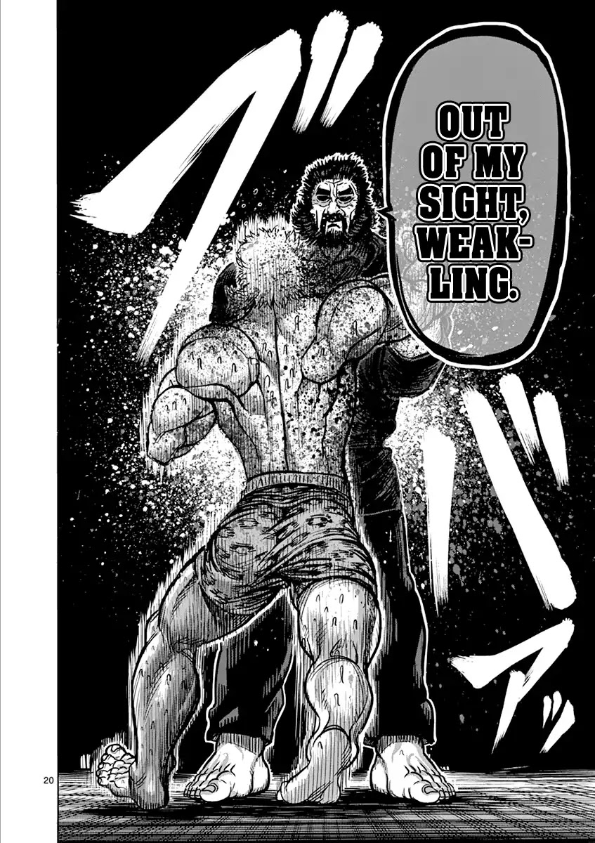 Kengan Asura Chapter 93 page 20 - Chapter 93: Weakling
