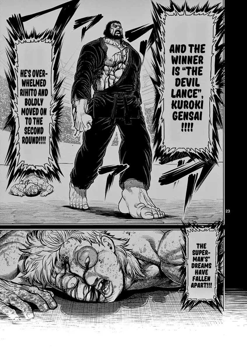 Kengan Asura Chapter 94 page 23 - Chapter 94: Reality