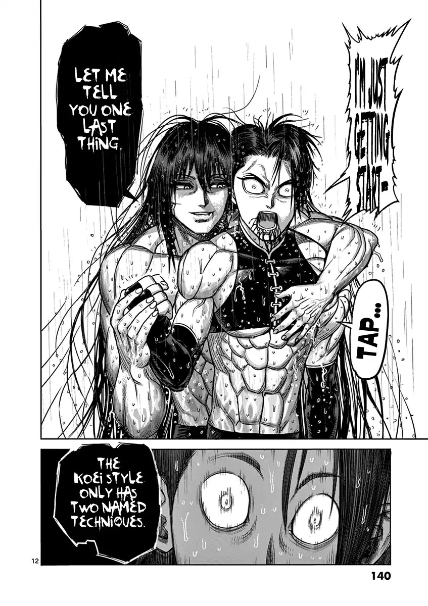 Kengan Asura Chapter 97 page 12 - Chapter 97: Rakshasa
