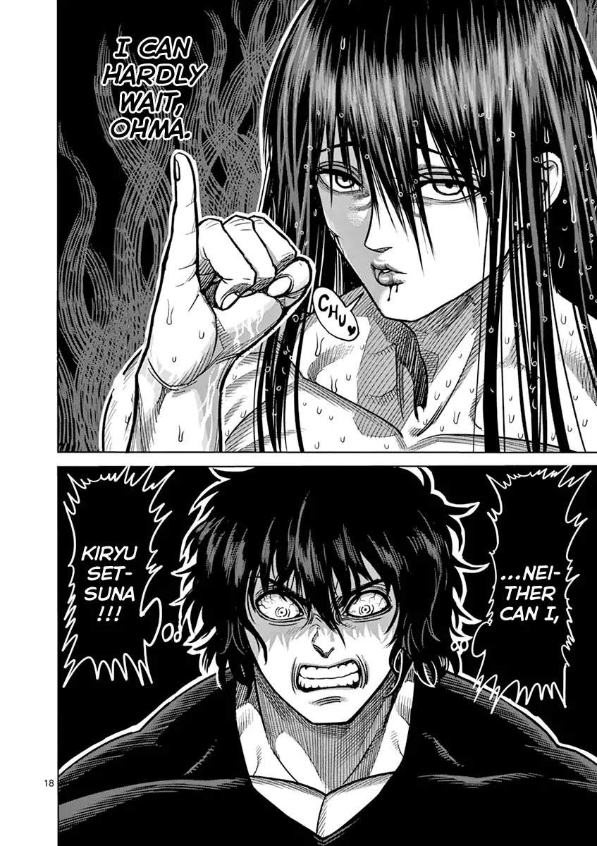 Kengan Asura Chapter 97 page 18 - Chapter 97: Rakshasa