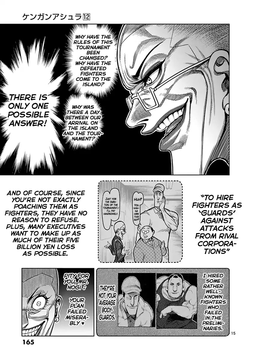 Kengan Asura Chapter 98 page 15 - Chapter 98: Actor