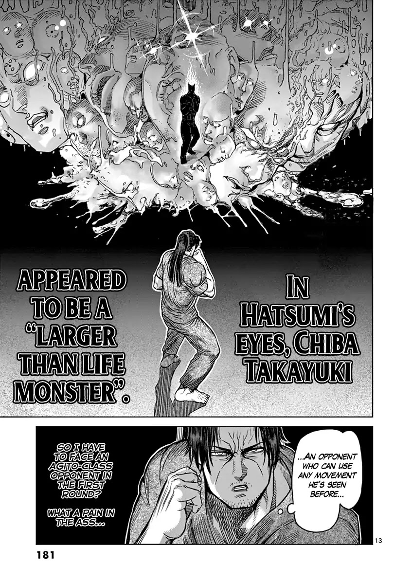 Kengan Asura Chapter 99 page 13 - Chapter 99: Imitation