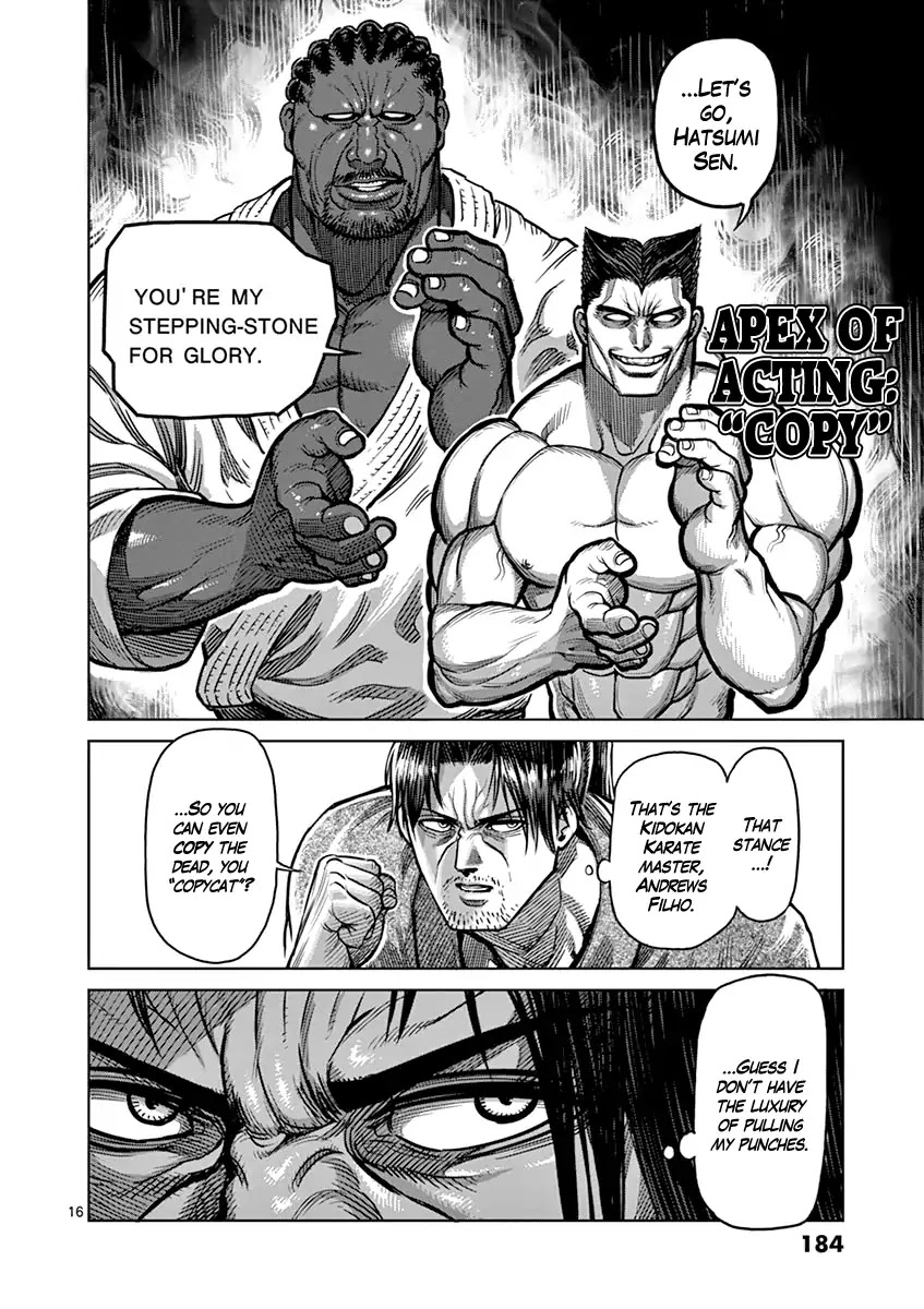 Kengan Asura Chapter 99 page 16 - Chapter 99: Imitation