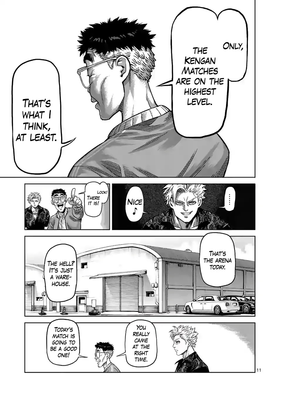 Kengan Omega Chapter 1 page 11 - Chapter 1: Kengan Matches