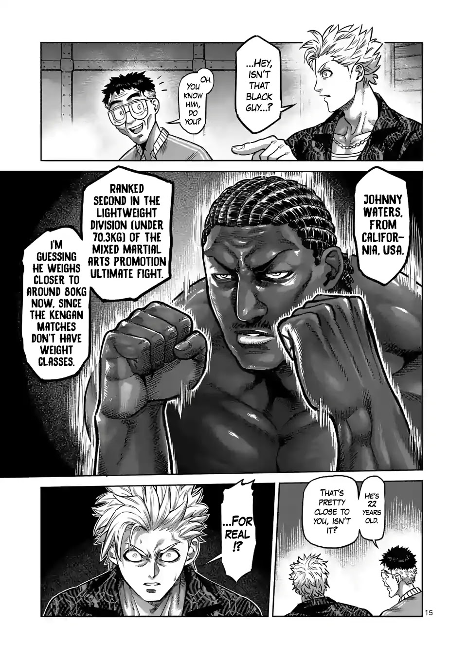 Kengan Omega Chapter 1 page 15 - Chapter 1: Kengan Matches