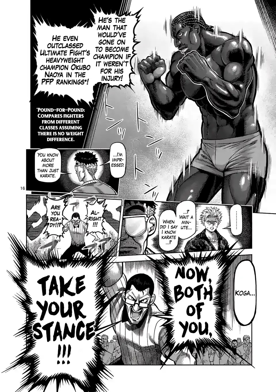 Kengan Omega Chapter 1 page 16 - Chapter 1: Kengan Matches