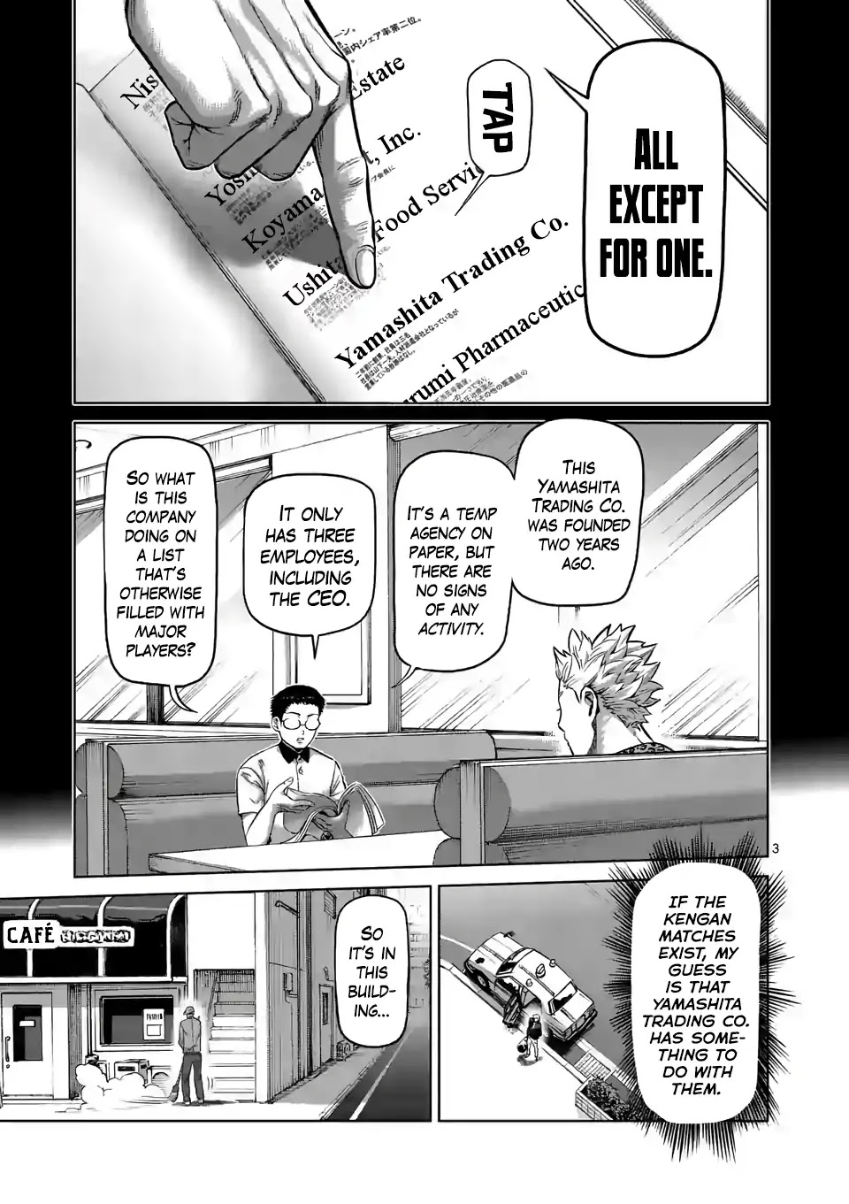 Kengan Omega Chapter 1 page 3 - Chapter 1: Kengan Matches