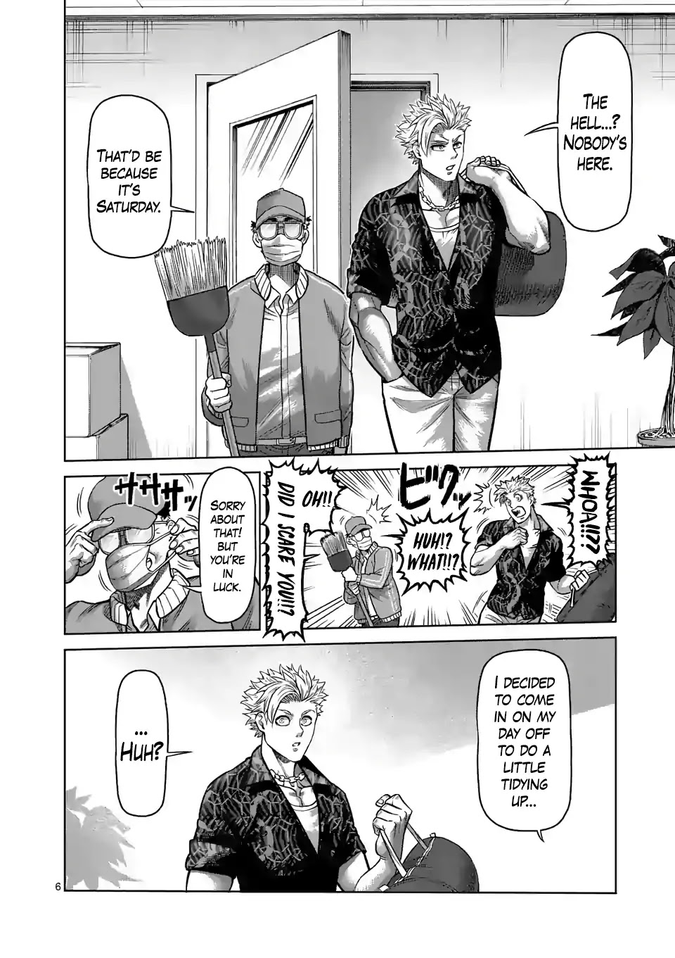 Kengan Omega Chapter 1 page 6 - Chapter 1: Kengan Matches
