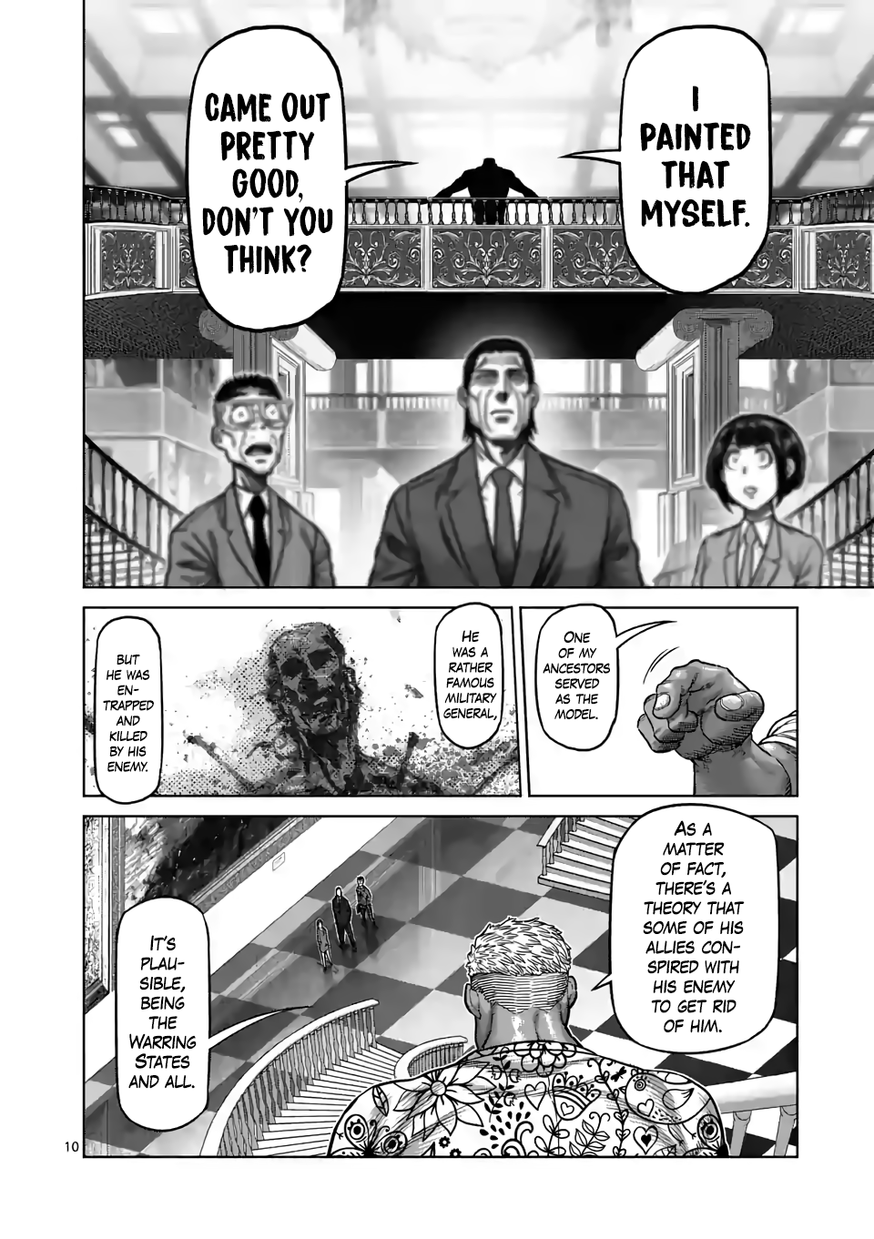 Kengan Omega Chapter 10 page 10 - Chapter 10: A Man Called Toyoda Idemitsu