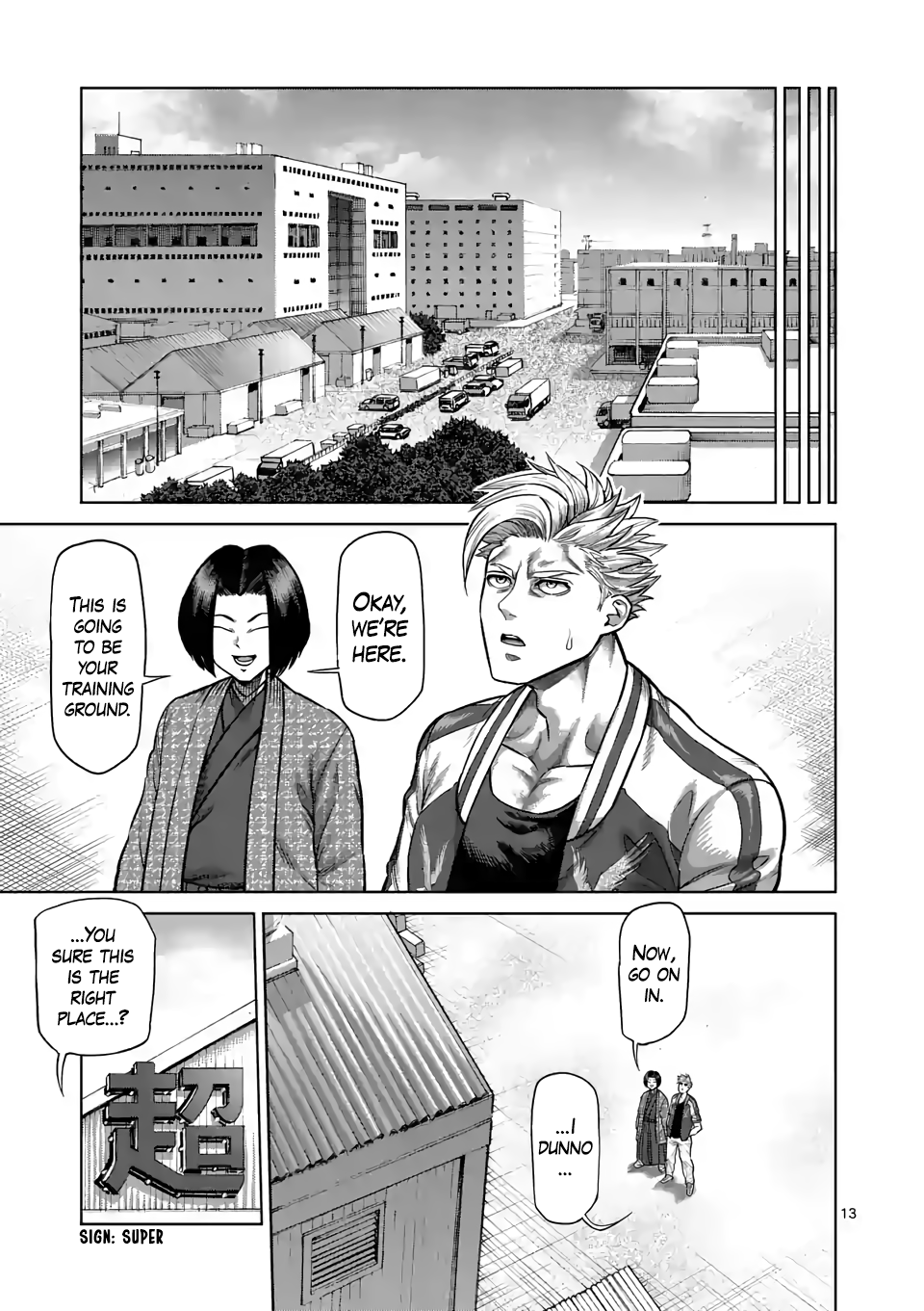 Kengan Omega Chapter 10 page 13 - Chapter 10: A Man Called Toyoda Idemitsu