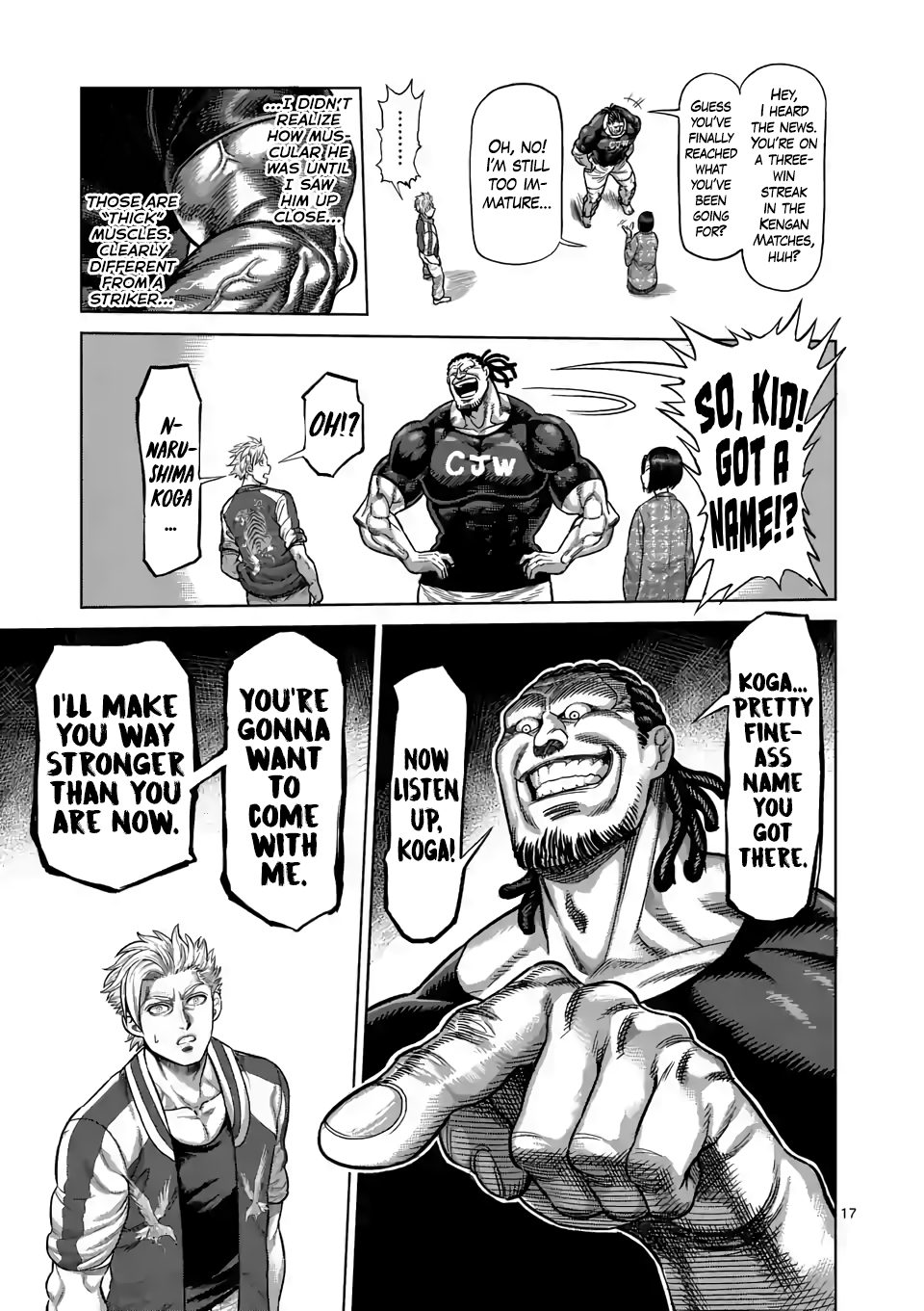 Kengan Omega Chapter 10 page 17 - Chapter 10: A Man Called Toyoda Idemitsu