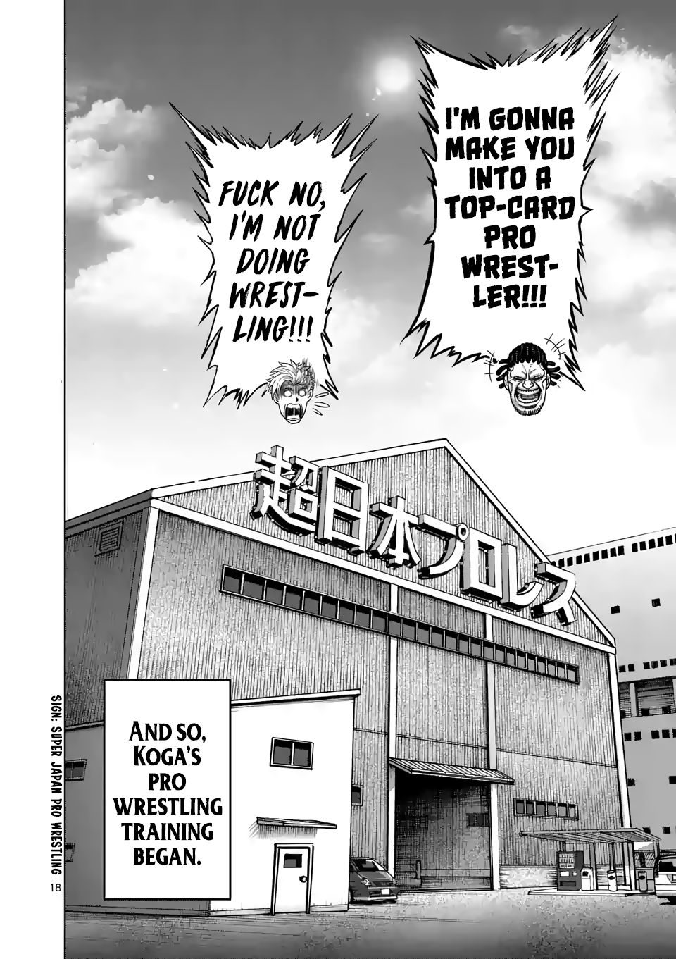 Kengan Omega Chapter 10 page 18 - Chapter 10: A Man Called Toyoda Idemitsu