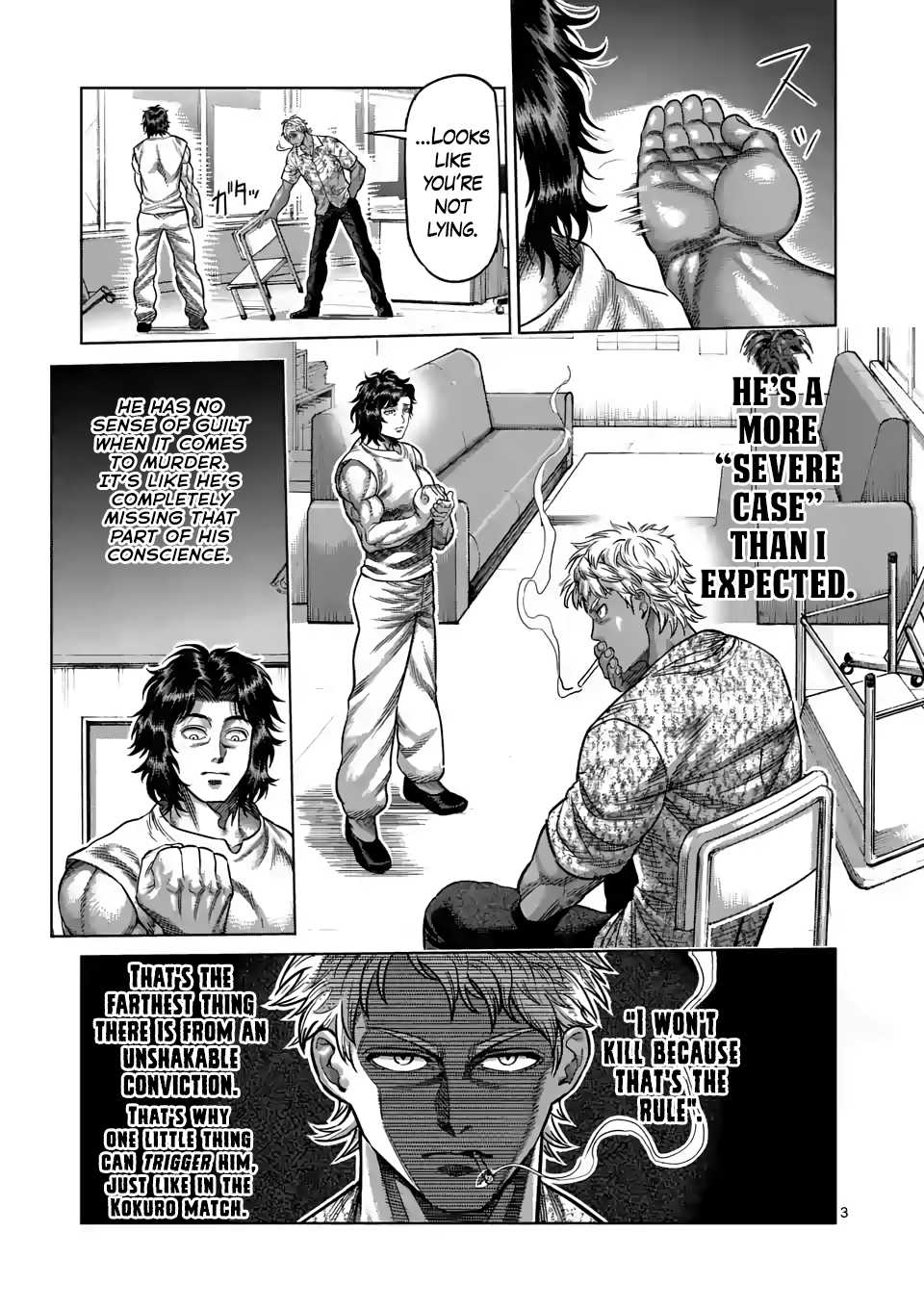 Kengan Omega Chapter 10 page 3 - Chapter 10: A Man Called Toyoda Idemitsu