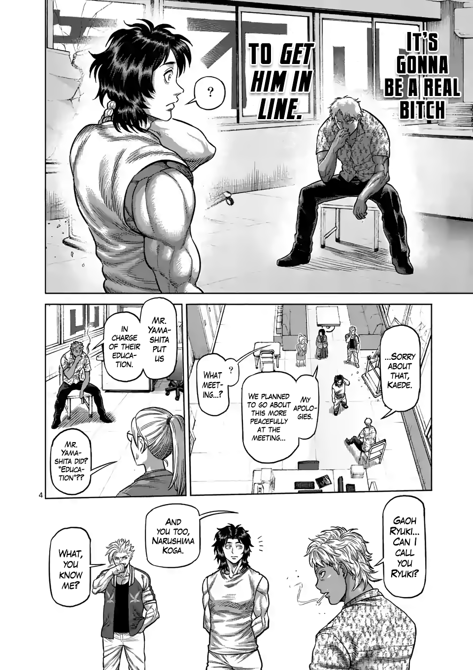 Kengan Omega Chapter 10 page 4 - Chapter 10: A Man Called Toyoda Idemitsu