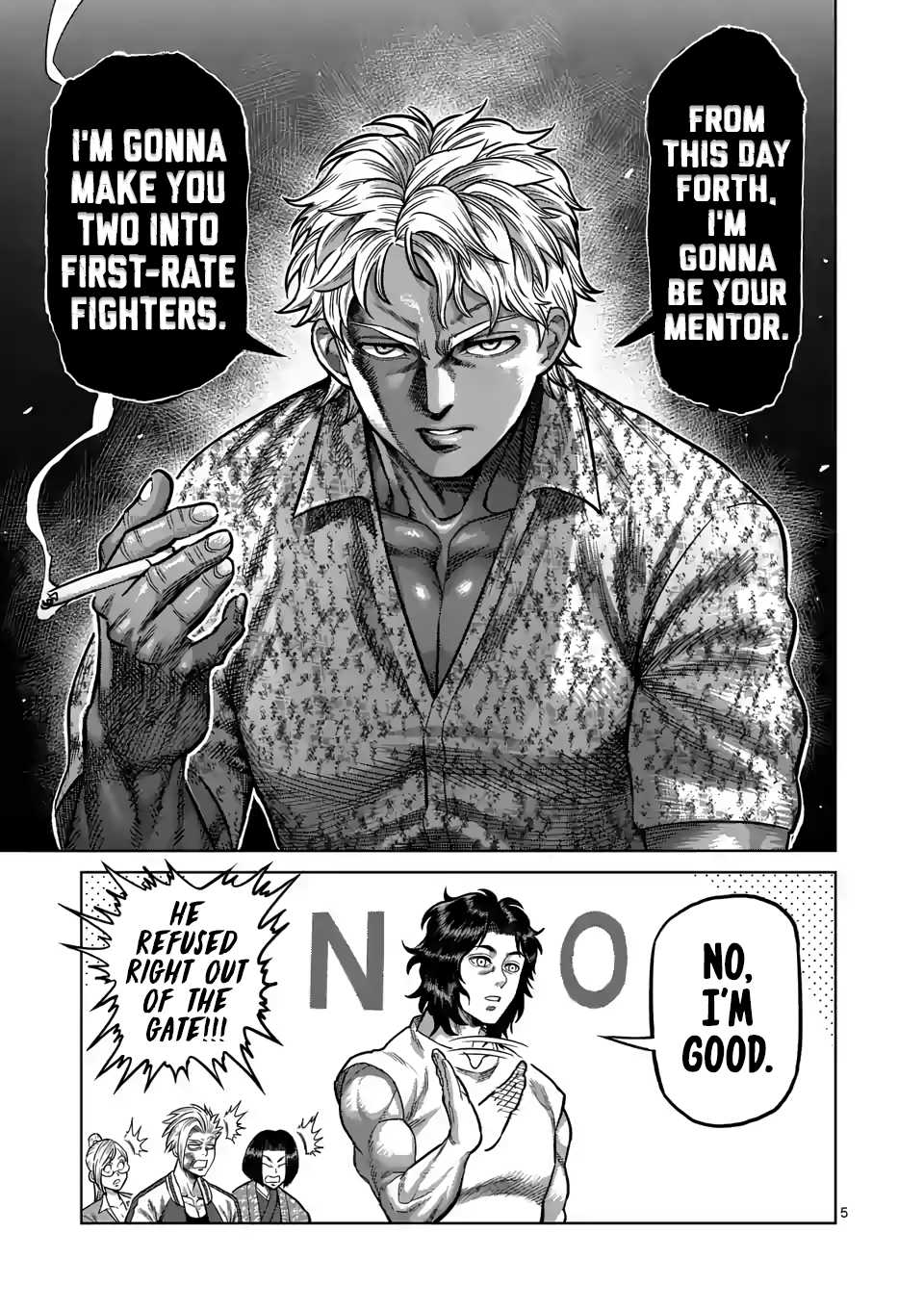 Kengan Omega Chapter 10 page 5 - Chapter 10: A Man Called Toyoda Idemitsu