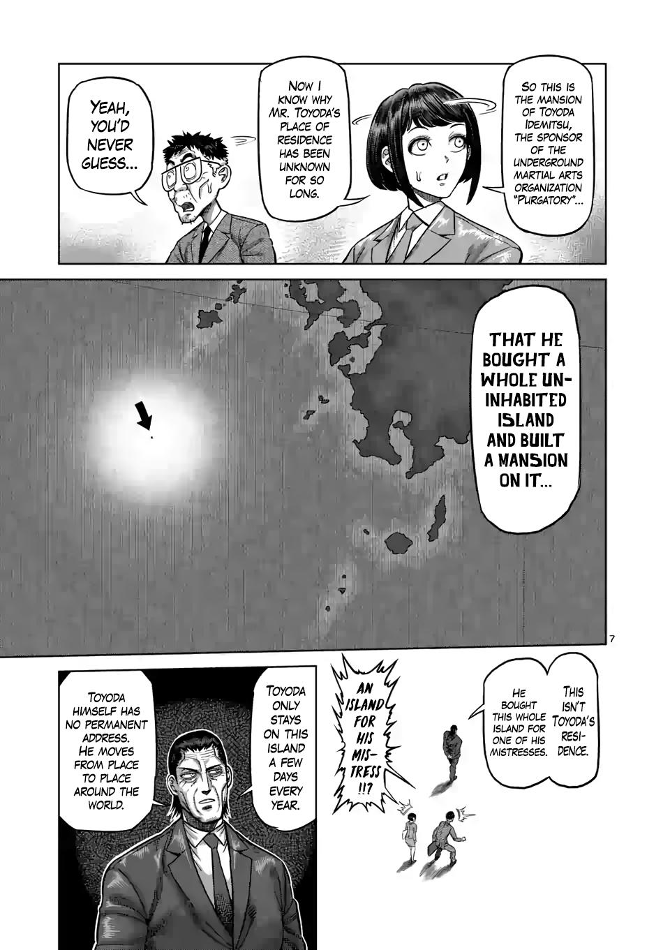 Kengan Omega Chapter 10 page 7 - Chapter 10: A Man Called Toyoda Idemitsu